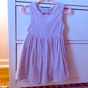 Old Navy cut out linen dress. Periwinkle color